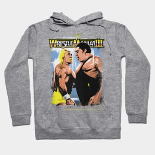 Hulk Hogan Vs Andre The Giant Wrestle Mania III Hoodie